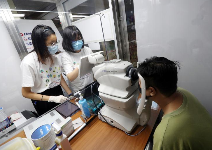 苏州AEIS培训：新加坡南洋理工大学九研究生利用AI 为社区提供免费远程体检